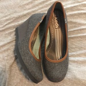 Keds Damsel Wool wedges six 6.5 / 37